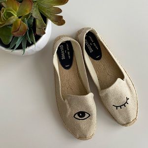 Soludos wink smoking slippers/espadrilles